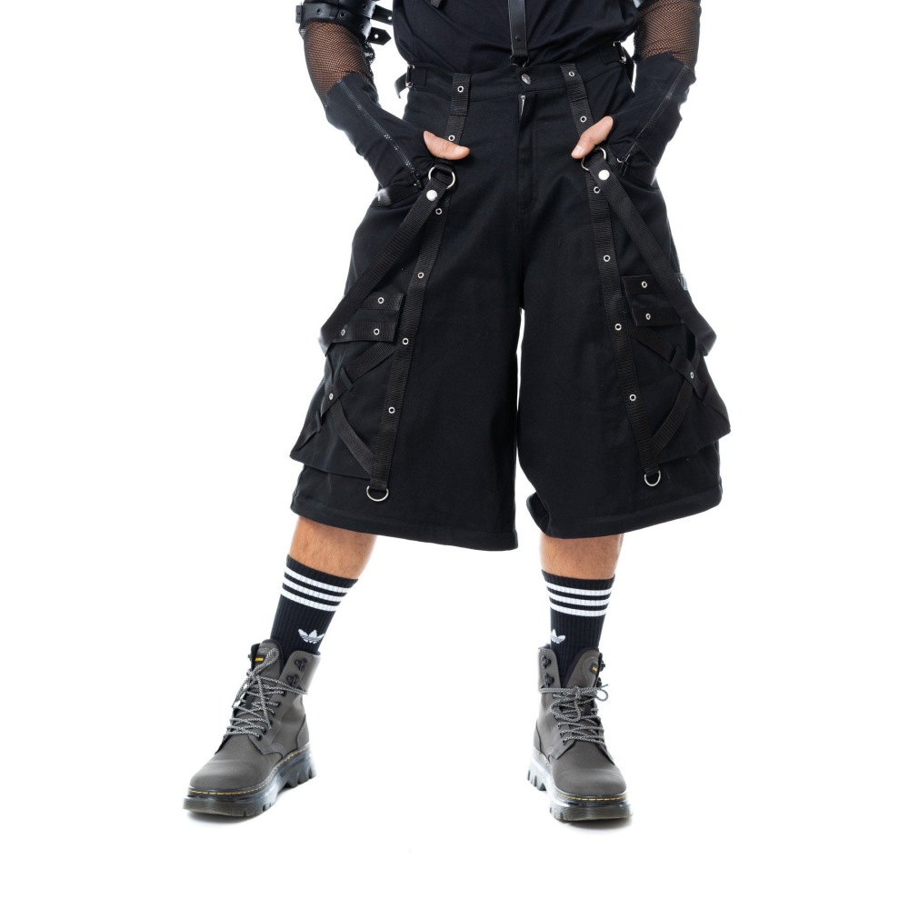 Poizen Industries - Lucien Weite Hose - Schwarz